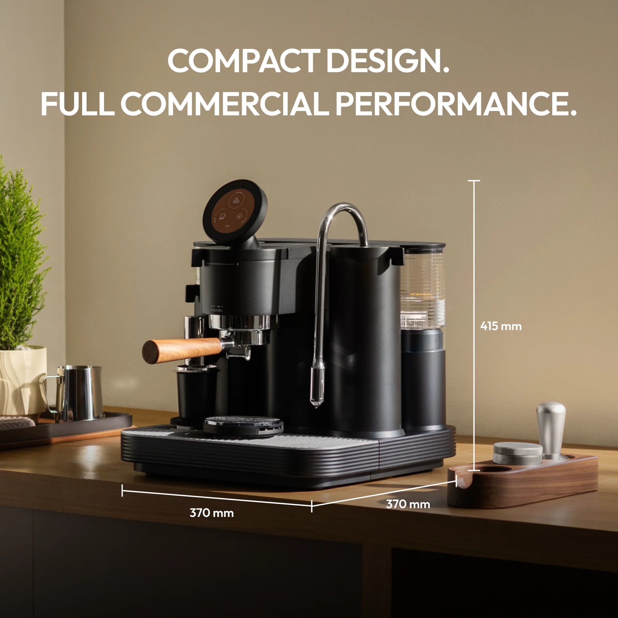 Meraki Espresso Machine (zwart - Gen 2)