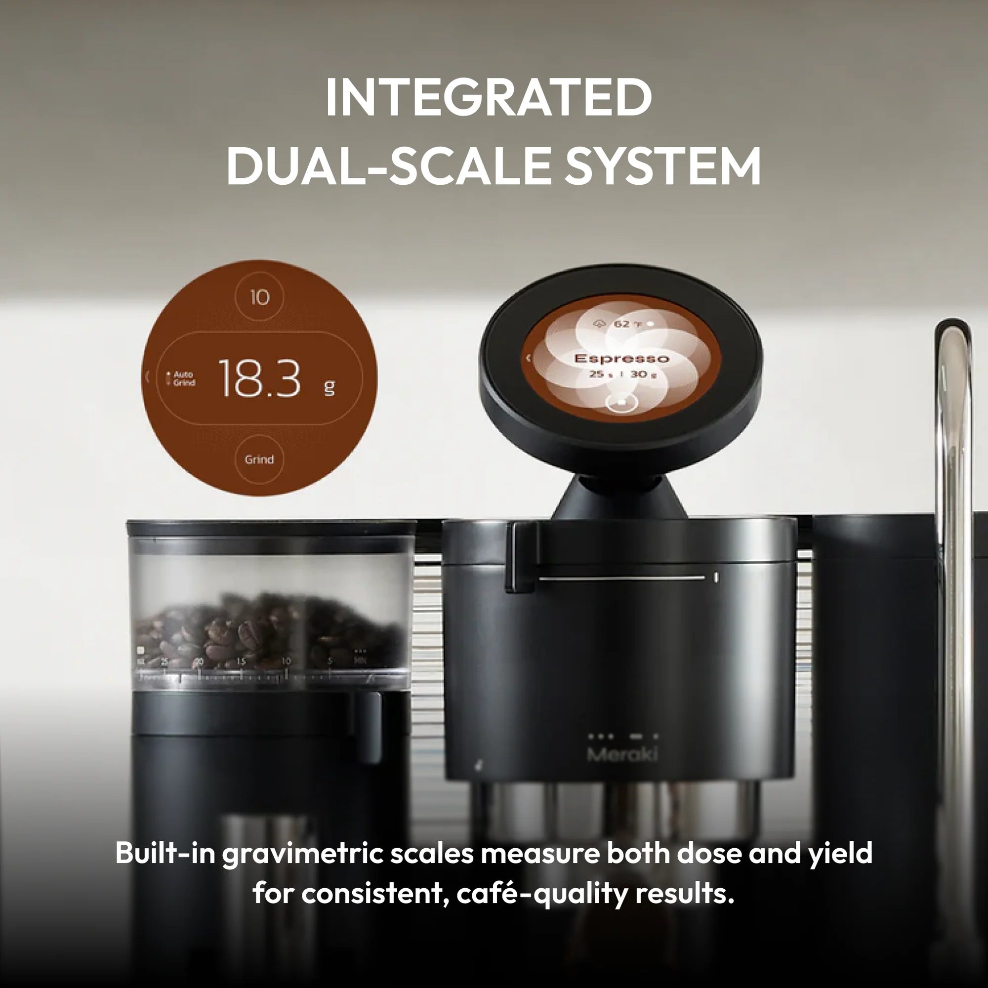 Meraki Espresso Machine (zwart - Gen 2)